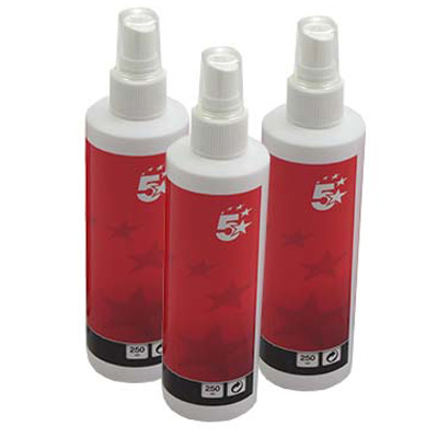 1 x 250ml Anti-Static Screen Cleaning Spray 5* Brand (907891)